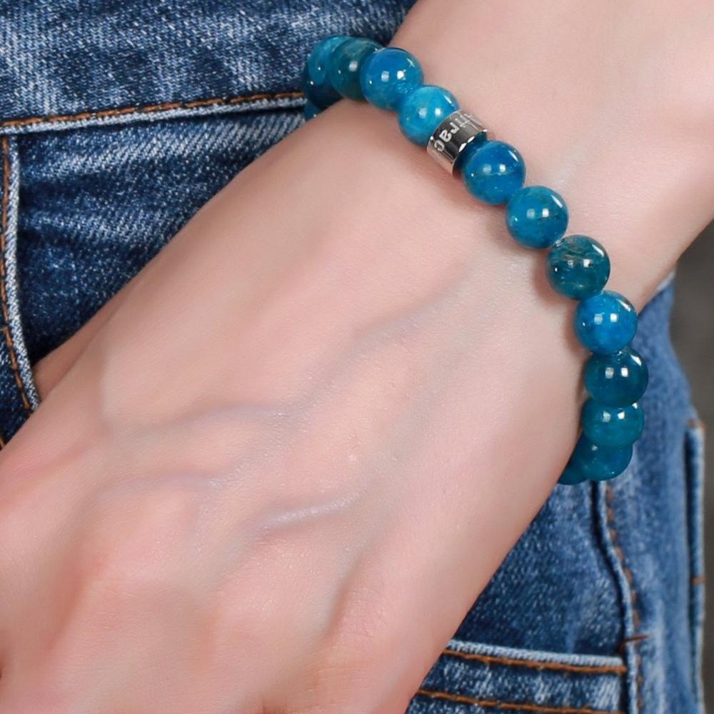 Bracelet «Perte de Poids» en Apatite